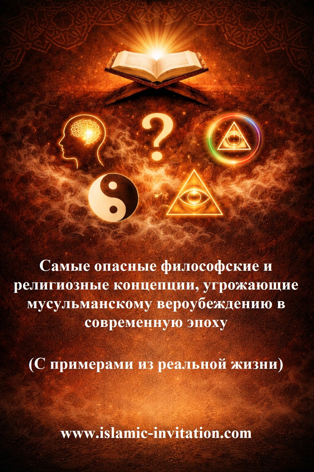 Cover for Самые опасные философские и религиозные концепции, угрожающие мусульманскому вероубеждению в современную эпоху (С примерами из реальной жизни)